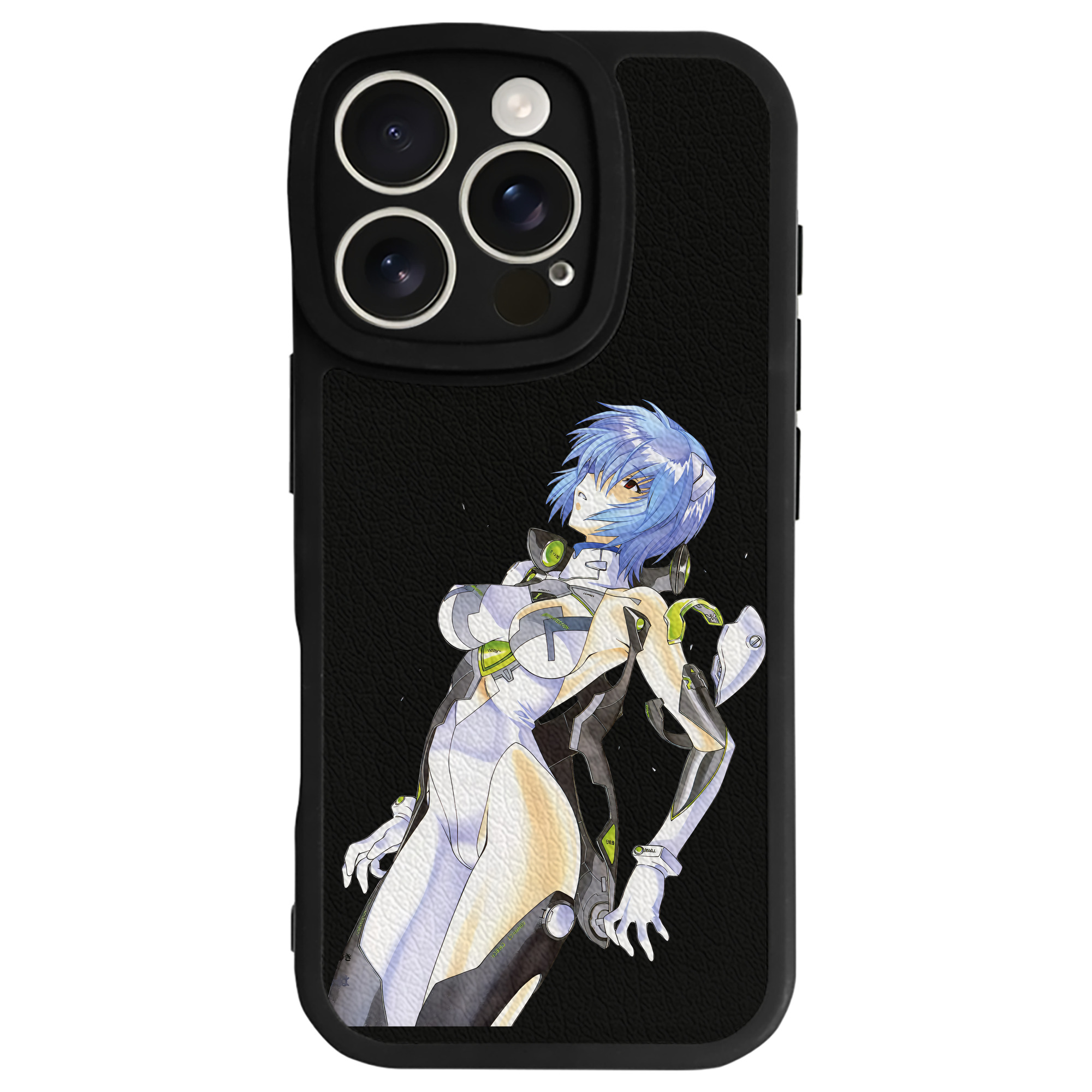 （画像用） EVA 新世紀エヴァンゲリオン 【iPhone 16シリーズ対応】シリコンスマホケース（レザー調） 材質：シリコン